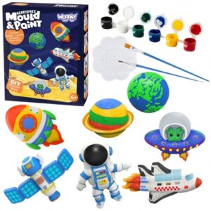 set de creație cu ipsos și pictură Woopie pentru copii jucărie DIY figurine din ipsos activitate creativă copii 6+ ani – pictură și ipsos